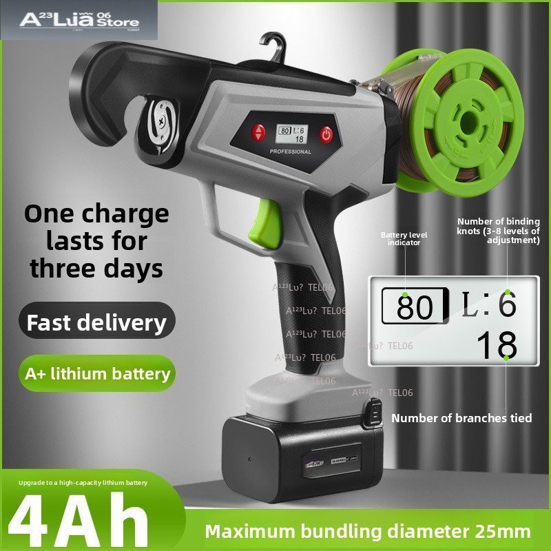 Gardening Tools Electric - Elektrische automatische lithium-ion snoerloze tapener voor
