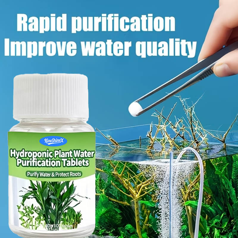 Aquaponics Fish Tank - Hydroponische waterzuiveringstabletten - direct bruikbaar water