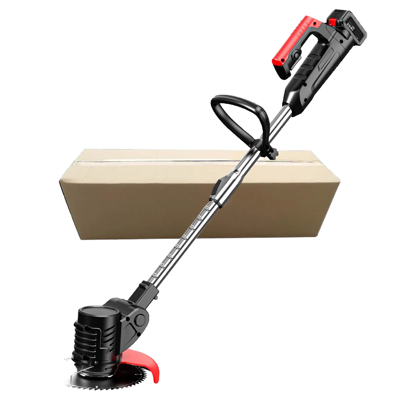 Gardening Tools Electric - Lithium-elektrische grastrimmer snoerloze grasmaaier met wielen