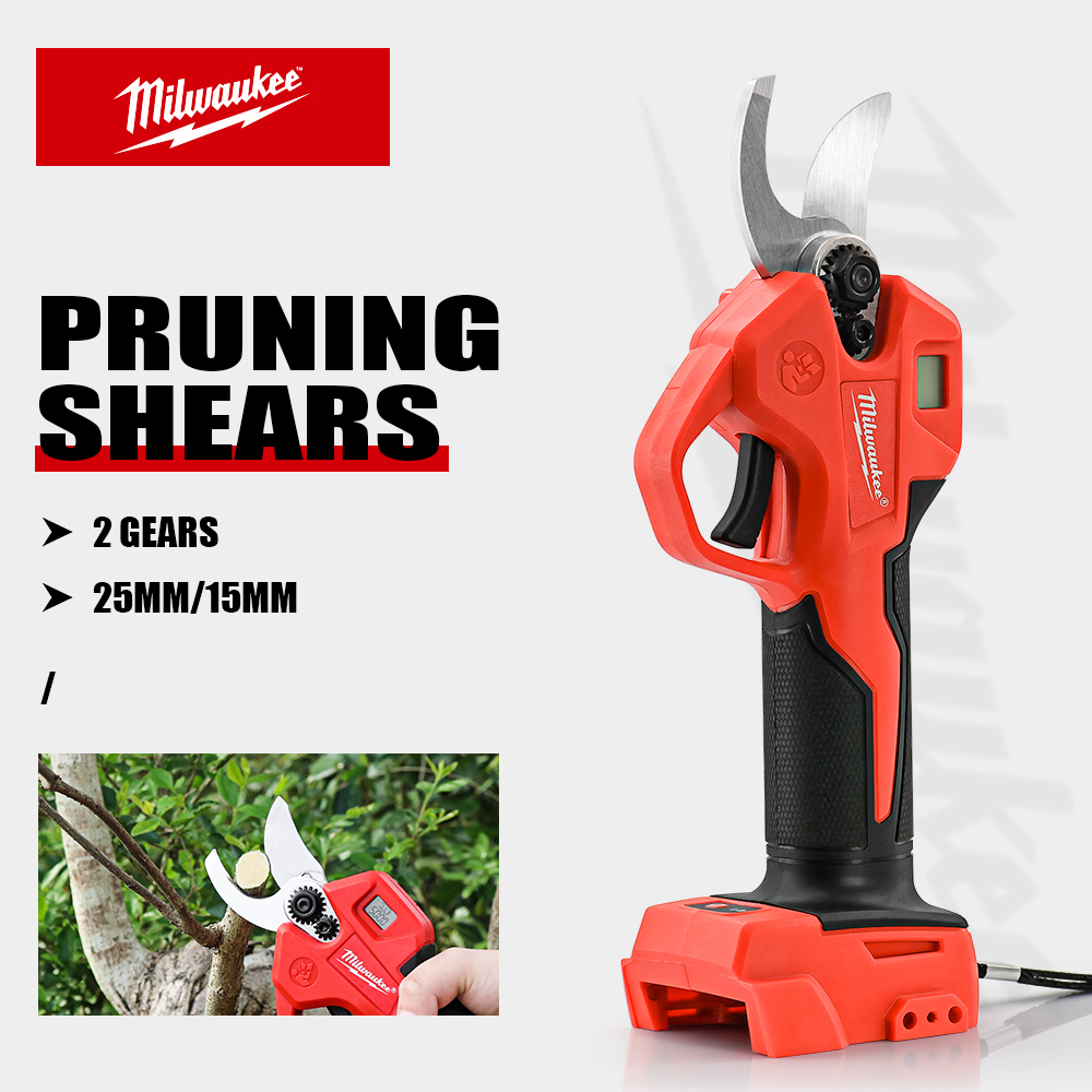 Gardening Tools Scissors - Milwaukee Draadloze Elektrische Snoeischaar Tuinwerkzaamheden Gereedschap