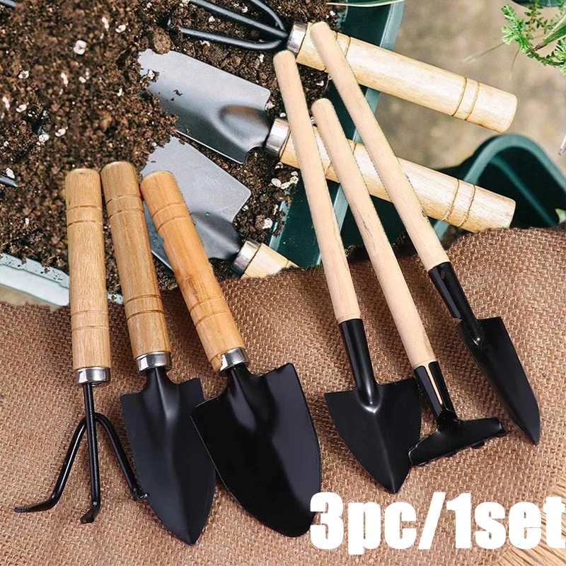 Gardening Tools Shovel - 3PC/1Set Mini Tuingereedschap Set Draagbare Kleine