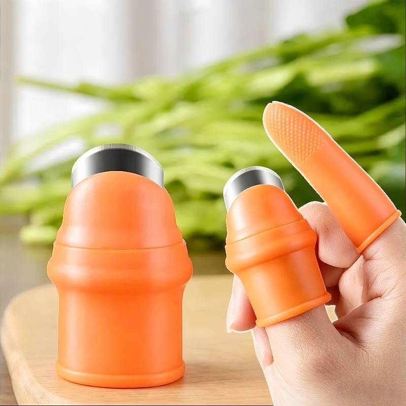 Harvest Knife Garden - 6 stuks siliconen vingerbeschermers voor duim,