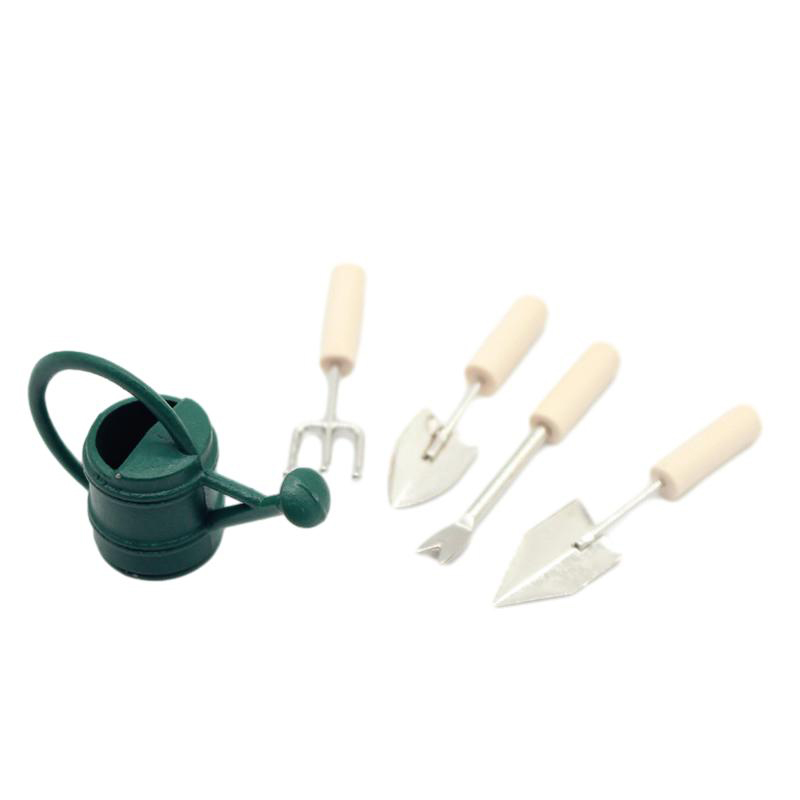 Gardening Tools Shovel - 1:12 Poppenhuis Miniatuur Tuingereedschap Gieter Boerderij