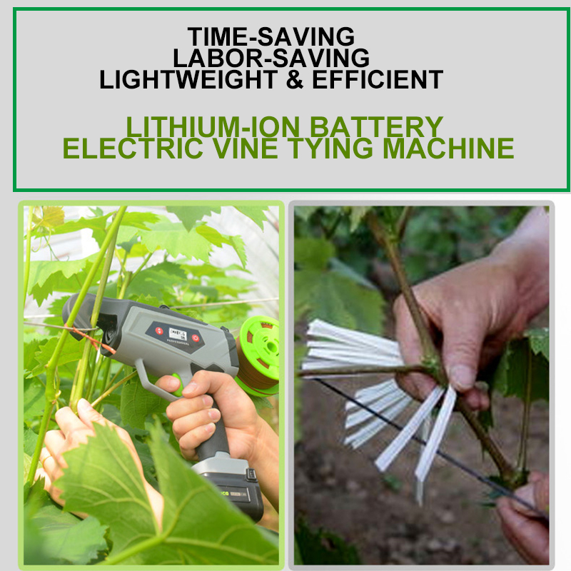 Gardening Tools Electric - Elektrische takbindmachine, druivenrankenbindmachine, volautomatische knoopmachine, tuingereedschap