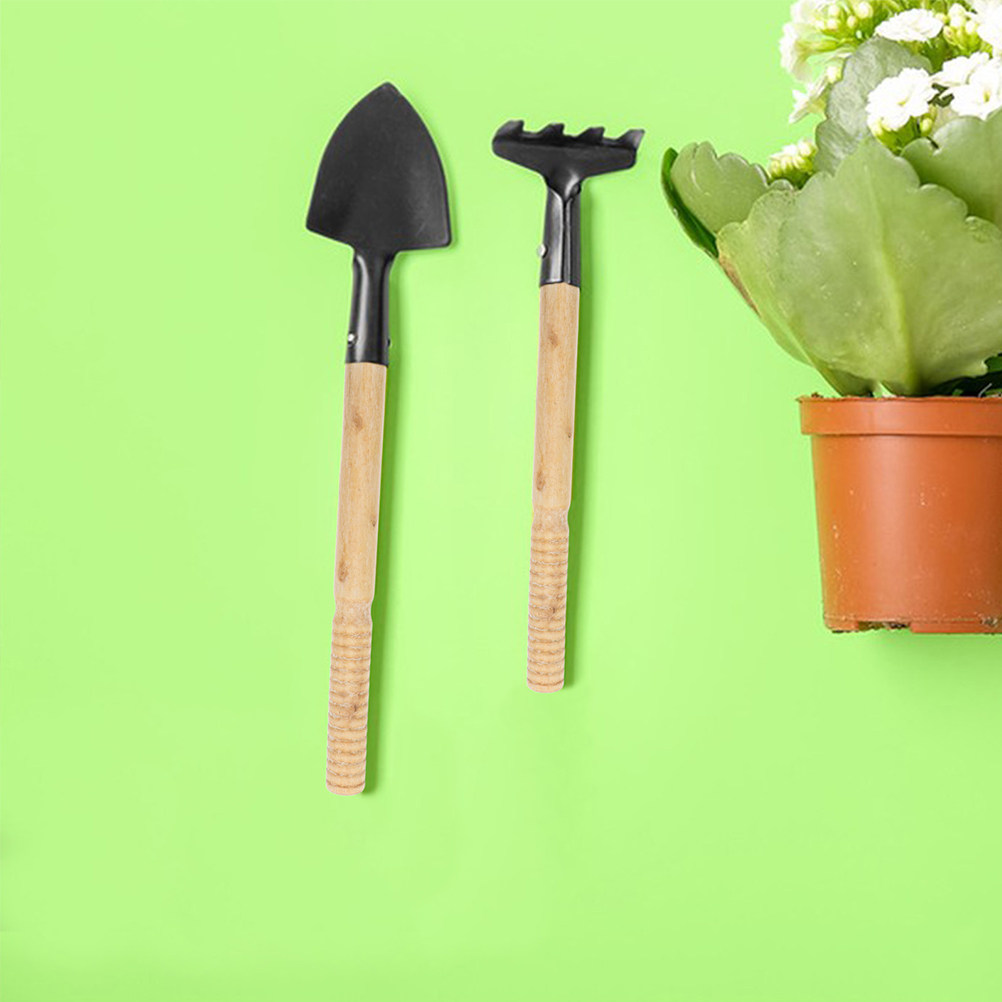 Gardening Tools Shovel - 5-delige set houten handgrepen voor tuingereedschap,