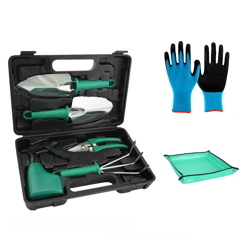 Gardening Tools Bag - Tuin gereedschapset roestvrij staal extra sterk