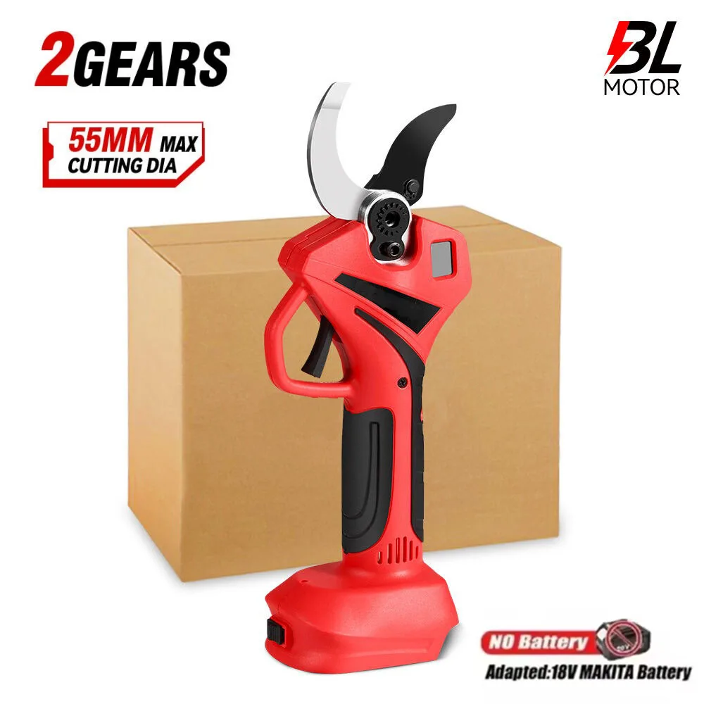 Gardening Tools Scissors - 55mm Borstelloze Elektrische Schaar Draadloze Snoeischaar