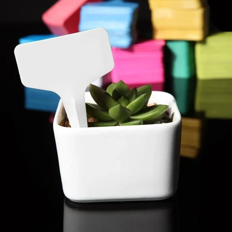 Gardening Tools With Names - 20 stuks plastic waterdichte plantenaamplaatjes met