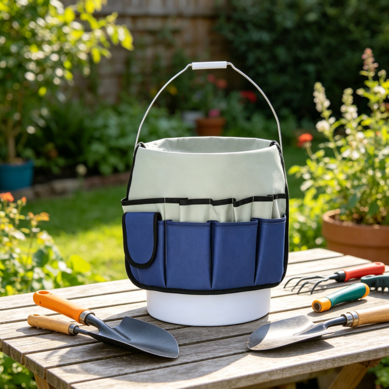 Gardening Tools Bag - Tuingereedschapstas Grote capaciteit Gereedschapsorganizer met meerdere