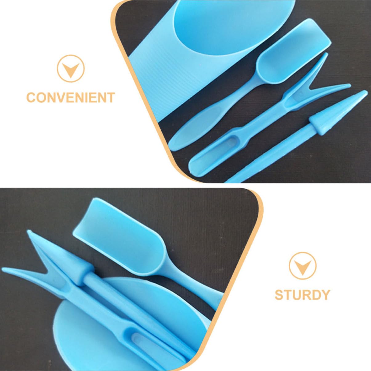 4 stks/set, Plastic Duurzaam E - Gardening Tools Shovel recensie en prijs