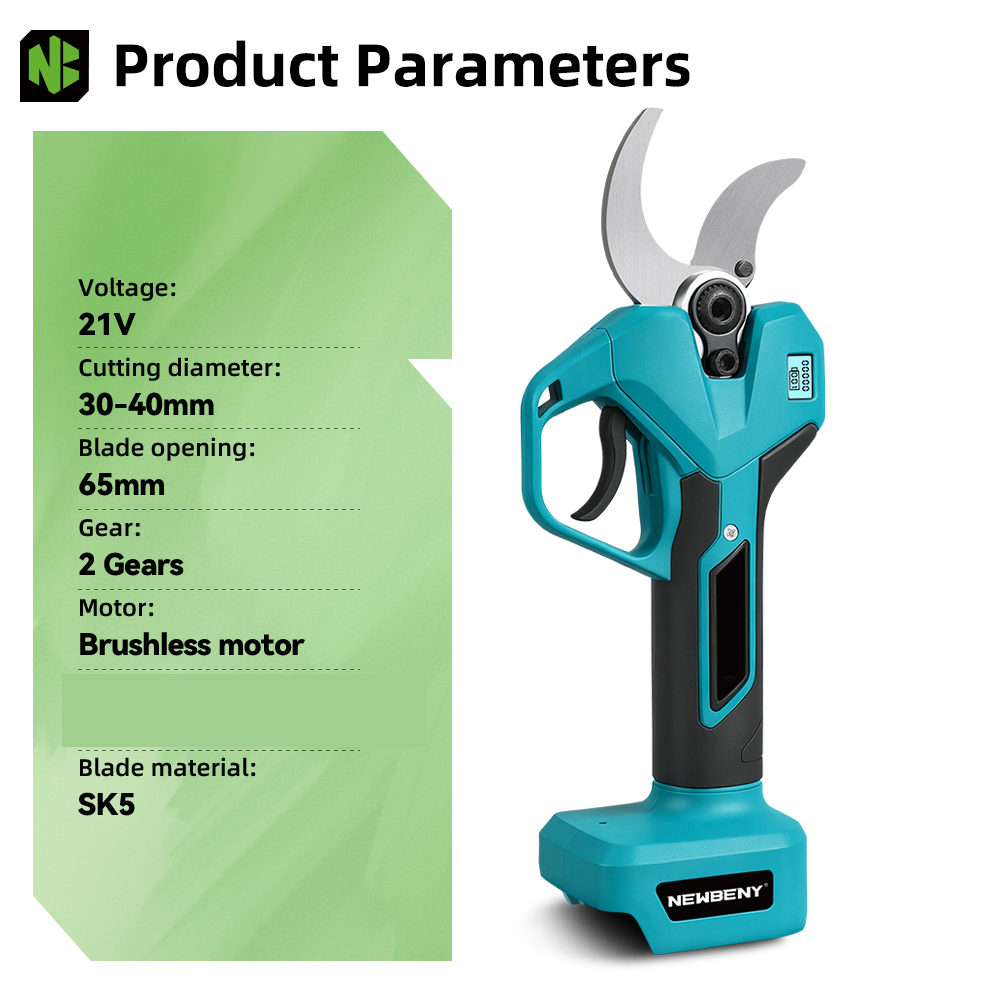 NEWBENY 65MM Draadloze Elektri - Gardening Tools Scissors recensie en prijs