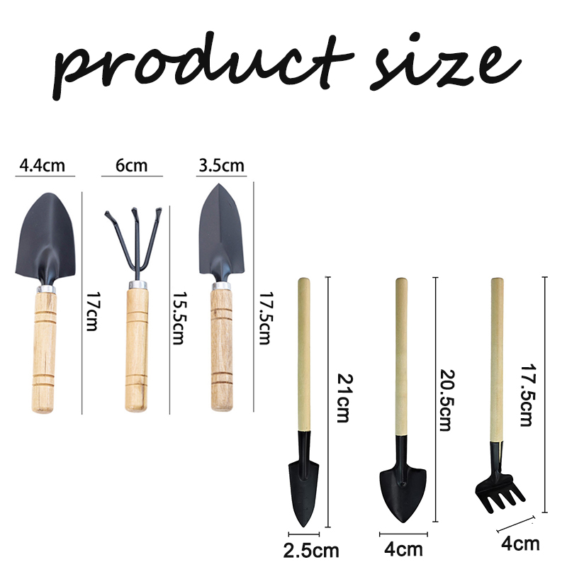 3-delige mini-tuinwerktuigset  - Gardening Tools Shovel recensie en prijs