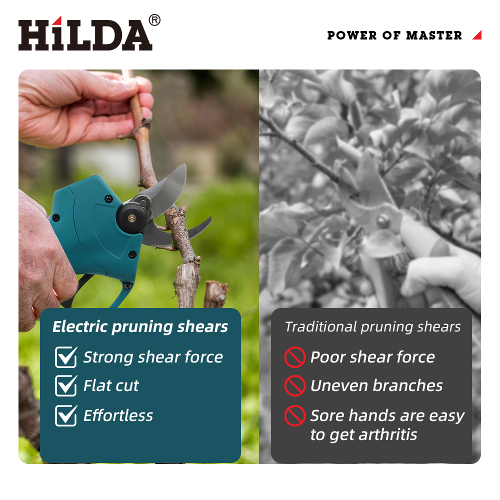 HILDA 18V Borstelloze Draadloz - Gardening Tools Scissors recensie en prijs