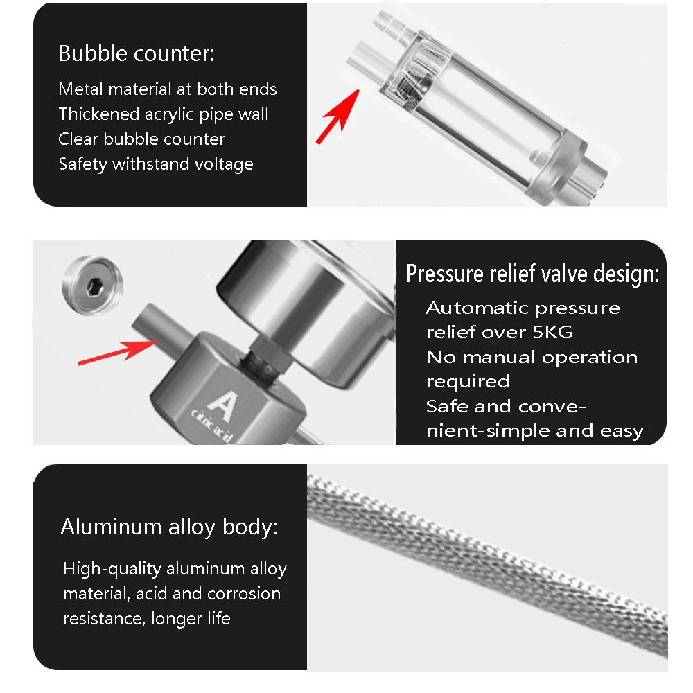 Aquarium DIY CO2 Reactor Gener - Aquaponics Fish Tank recensie en prijs