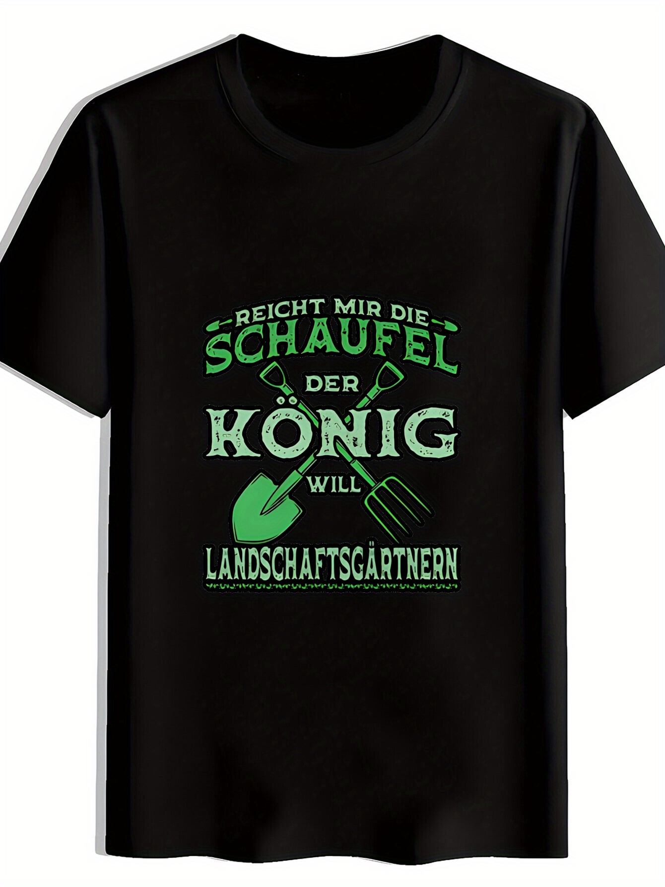 Casual T-shirt met korte mouwe - Gardening Tools German recensie en prijs