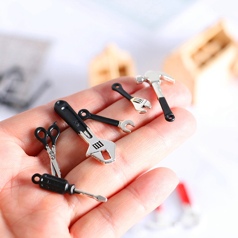 3/4/5/6Pcs Dollhouse Miniatuur - Gardening Tools Bag recensie en prijs