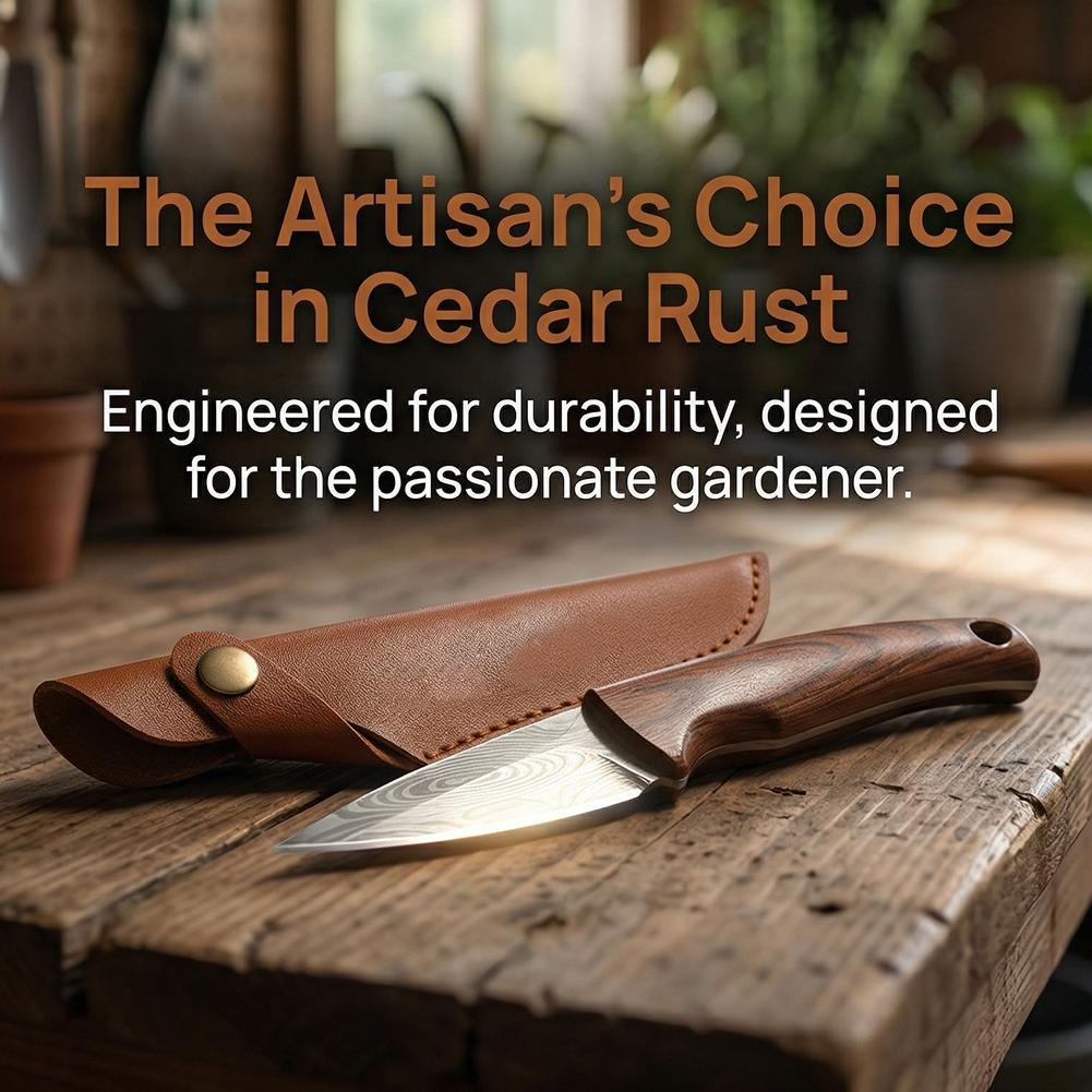 Scherp entmes met houten handv - Harvest Knife Garden recensie en prijs
