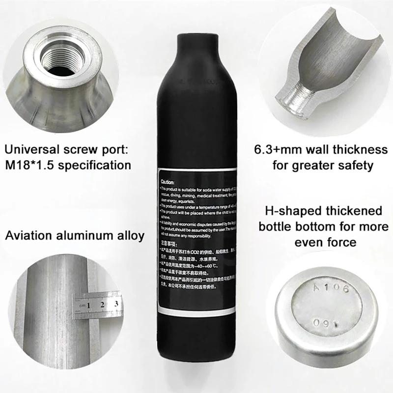 Hogedruk Fles Draad M18 * 1.5  - Aquaponics Fish Tank recensie en prijs